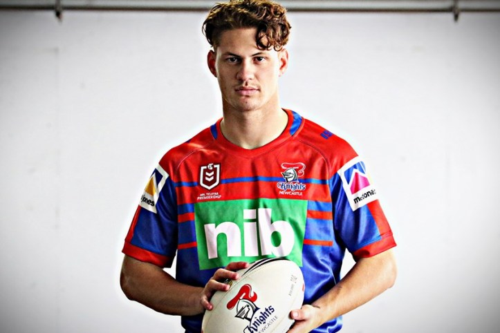 Camiseta rugby Newcastle Knights local